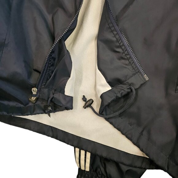 Y2K‎ Olympics USA Team Jacket Windbreaker Navy Blue Embroidery Nylon Sz XL Hood - Picture 7 of 13